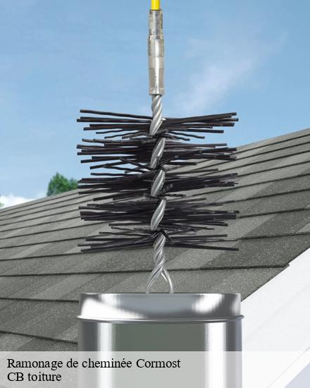 Ramonage de cheminée  cormost-10800 CB toiture