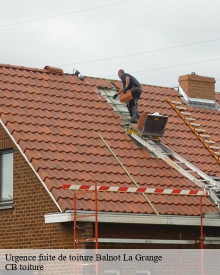 Urgence fuite de toiture  balnot-la-grange-10210 CB toiture