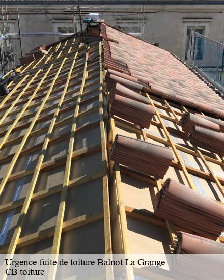 Urgence fuite de toiture  balnot-la-grange-10210 CB toiture