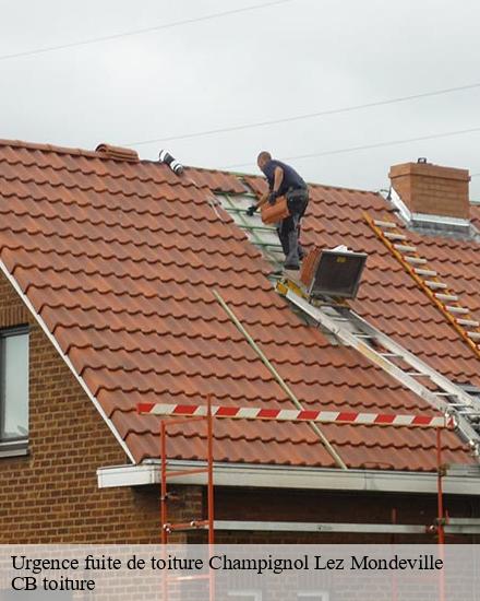 Urgence fuite de toiture  champignol-lez-mondeville-10200 CB toiture