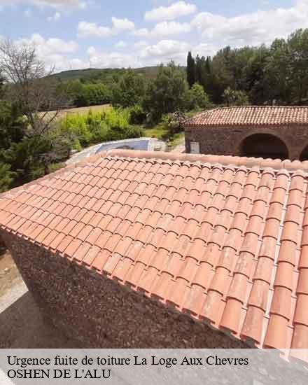 Urgence fuite de toiture  la-loge-aux-chevres-10140 OSHEN DE L'ALU