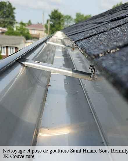 Nettoyage et pose de gouttière  saint-hilaire-sous-romilly-10100 JK Couverture