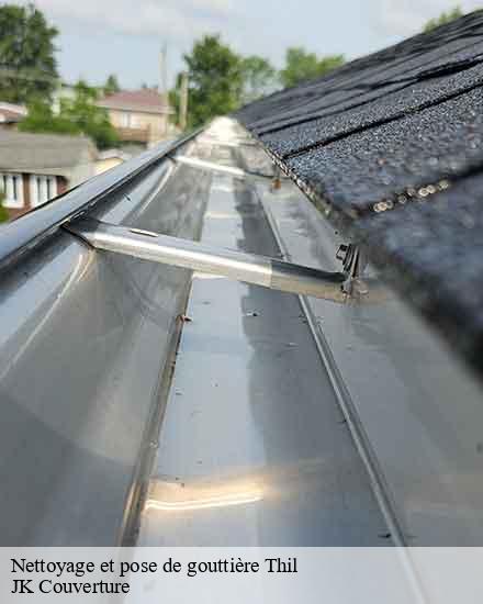 Nettoyage et pose de gouttière  thil-10200 JK Couverture