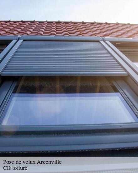 Pose de velux  arconville-10200 CB toiture