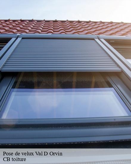 Pose de velux  val-d-orvin-10290 CB toiture