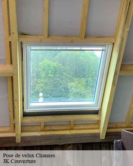 Pose de velux  channes-10340 JK Couverture
