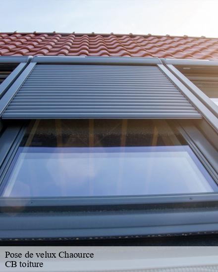 Pose de velux  chaource-10210 CB toiture