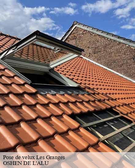 Pose de velux  les-granges-10210 OSHEN DE L'ALU