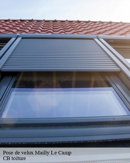 Pose de velux  mailly-le-camp-10230 CB toiture