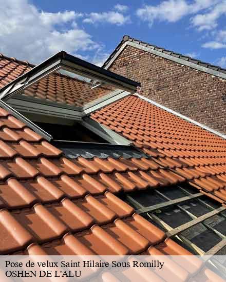 Pose de velux saint-hilaire-sous-romilly-10100 OSHEN DE L'ALU