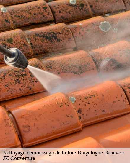 Nettoyage demoussage de toiture  bragelogne-beauvoir-10340 JK Couverture