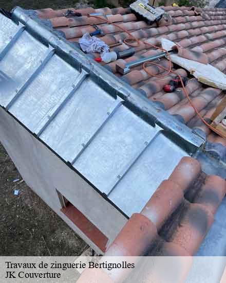 Travaux de zinguerie  bertignolles-10110 JK Couverture