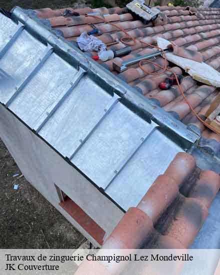 Travaux de zinguerie  champignol-lez-mondeville-10200 JK Couverture