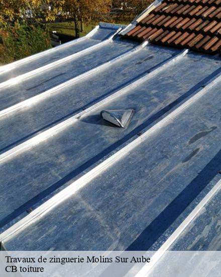 Travaux de zinguerie  molins-sur-aube-10500 CB toiture